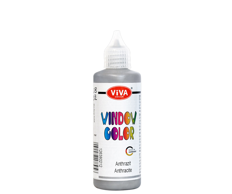 Viva Decor vinduesmaling - Antracit (Anthracite) - 90 ml