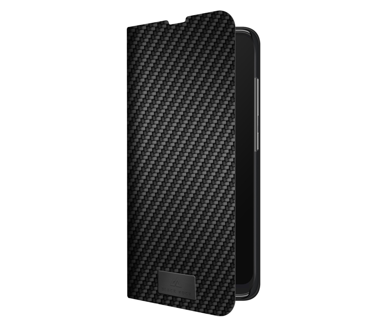 Black Rock - Flex Carbon Booklet Samsung Galaxy A51 - sort
