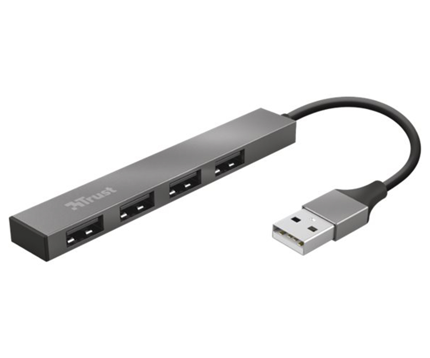 Trust Halyx Aluminium 4-Port Mini USB Hub Hub 4 porte USB