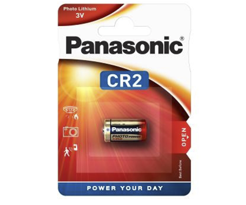 Panasonic CR2 - Fotobatteri / Alarm batteri
