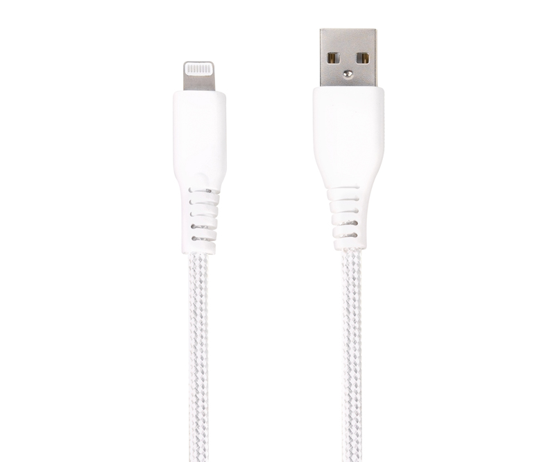 Vivanco - Longlife USB til Lightning - 2,5 m Hvid