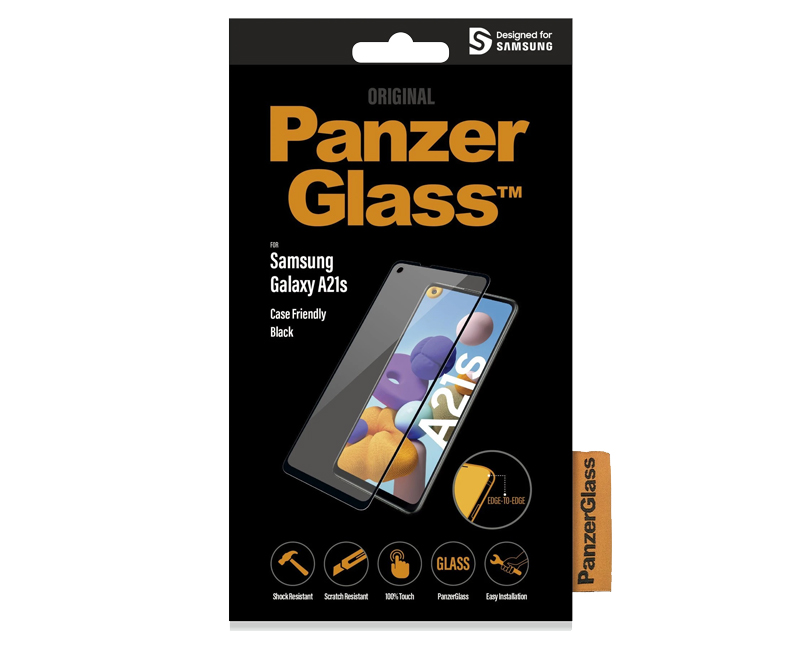 PanzerGlass Samsung Galaxy A21s Case Friendly - Sort