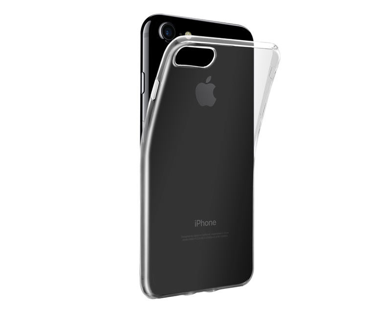 Vivanco Super Slim bagcover iPhone 8/7/6/6S/SE - Klar