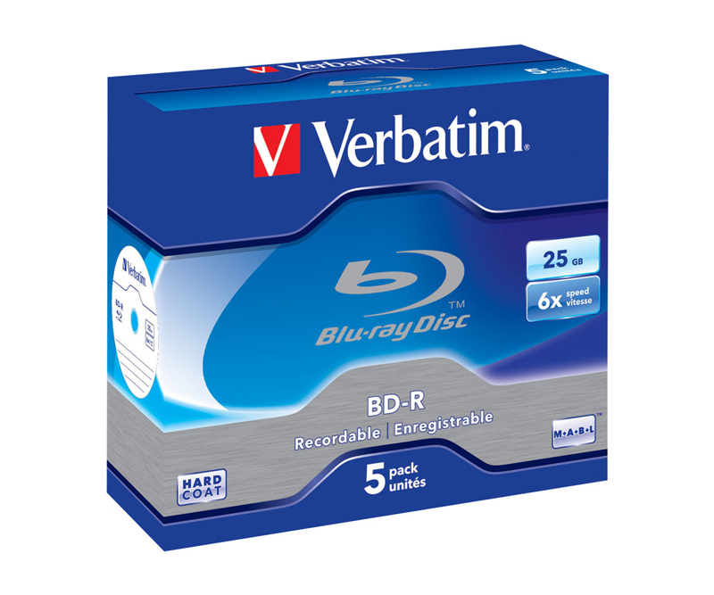 Verbatim 5x BD-R 25GB
