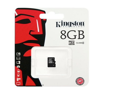 Kingston microSDHC 8GB Class 4