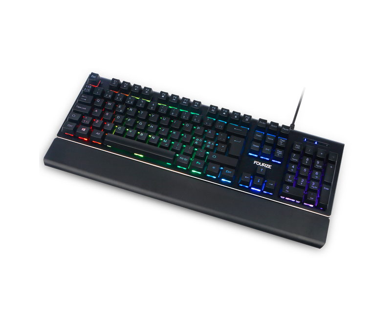 Fourze GK100 Gaming Keyboard - Sort