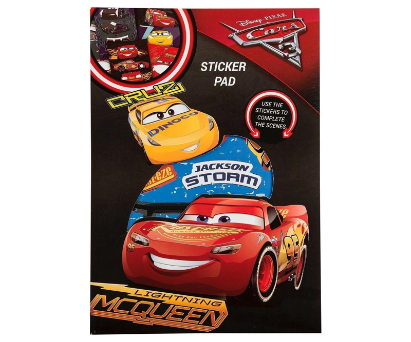 Disney Pixar Cars 3 - Hæfte med billeder og stickers