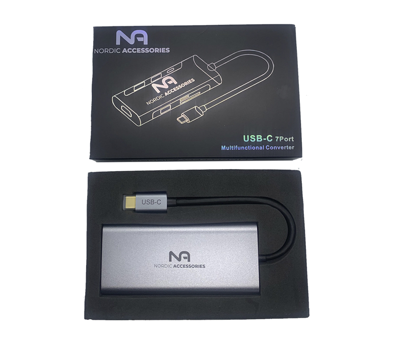 Nordic Accessories 7-in-1 USB-C Dock