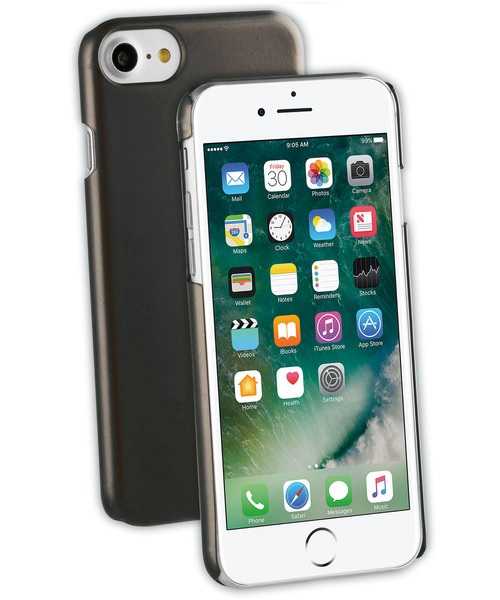 VIVANCO Ultra Thin Matte Backcover iPhone 6/6S/7/8 - Black
