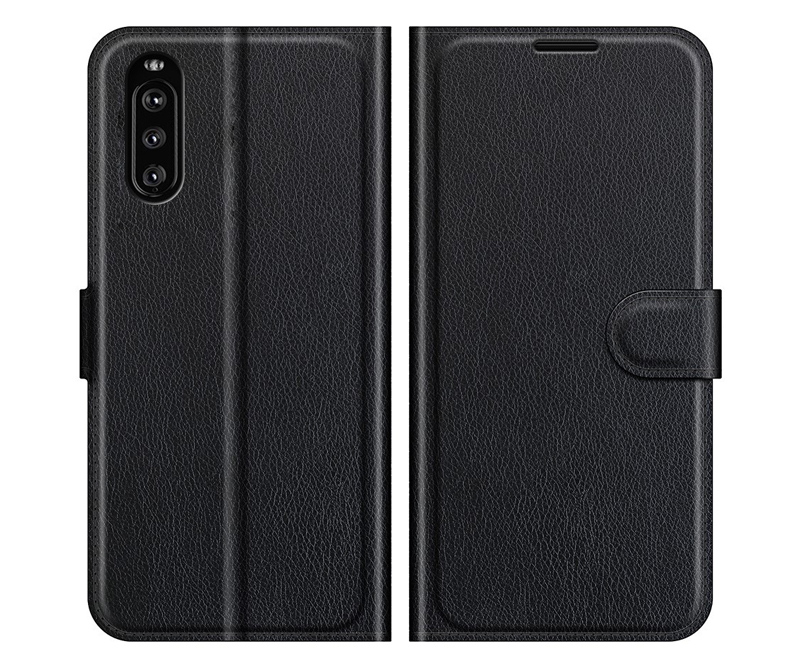 Sony Xperia 10 III - cover/pung - Sort