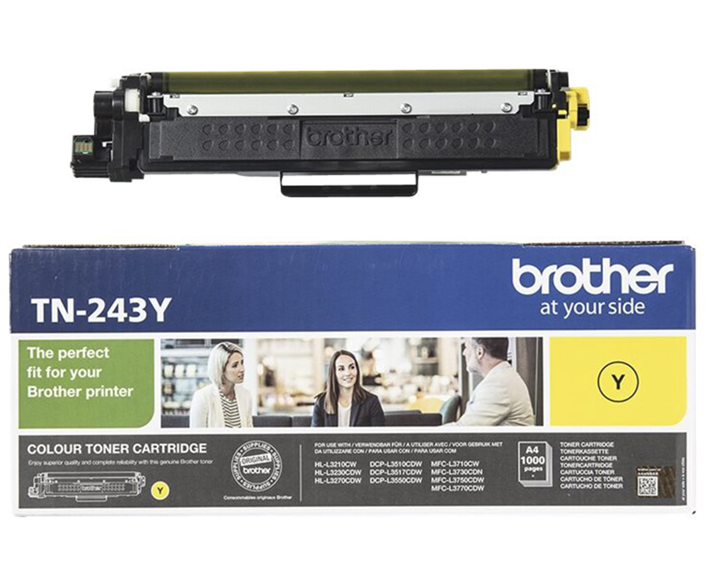 Brother TN-243Y Yellow - 1000 sider