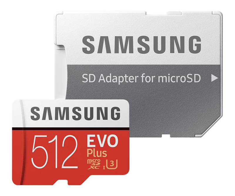 Samsung EVO MB-MC512HA microSDXC UHS-I U3 / Class10