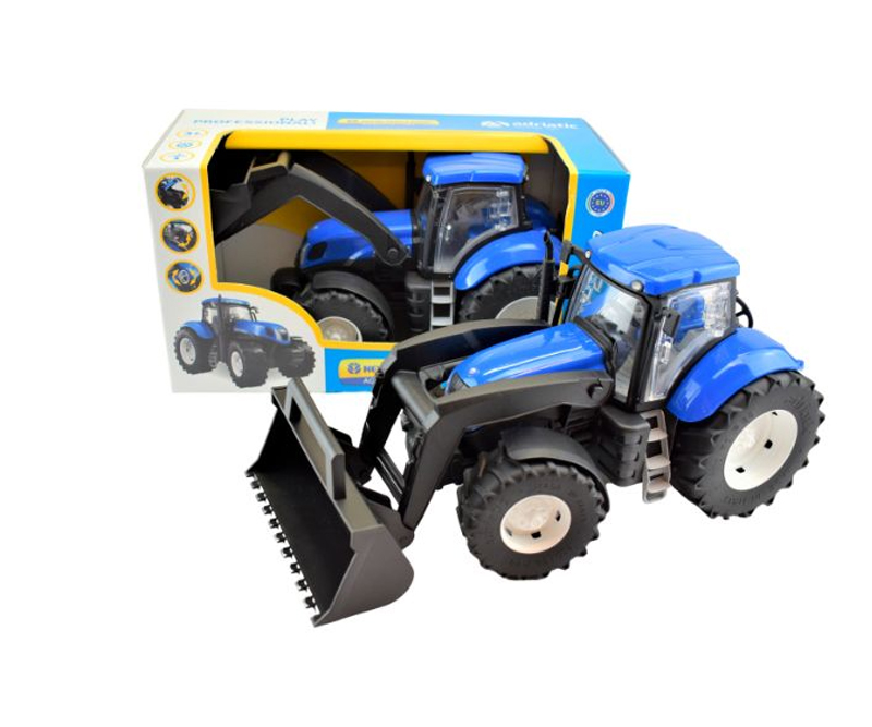 New Holland - Traktor med gummihjul og diverse funktioner