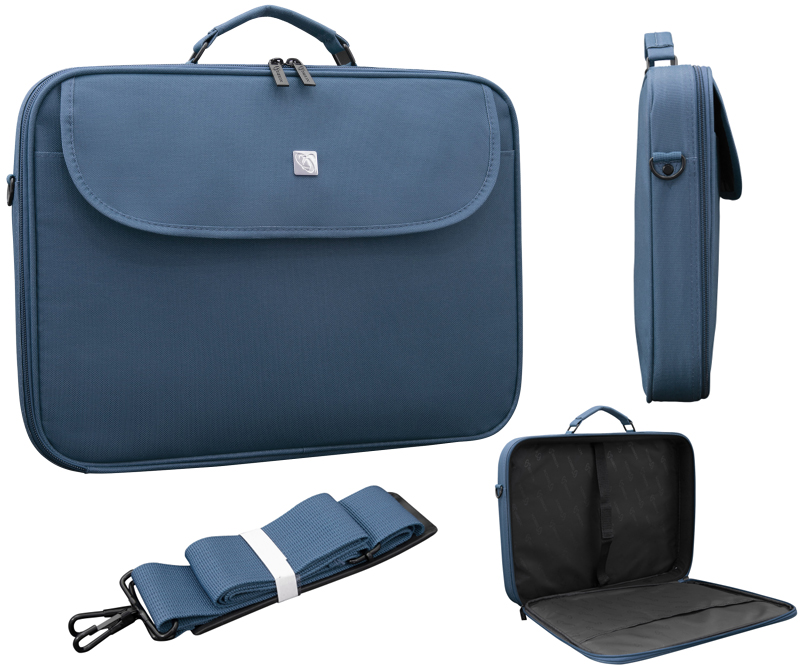 SBOX Laptop taske 15,6'' New York - Blå