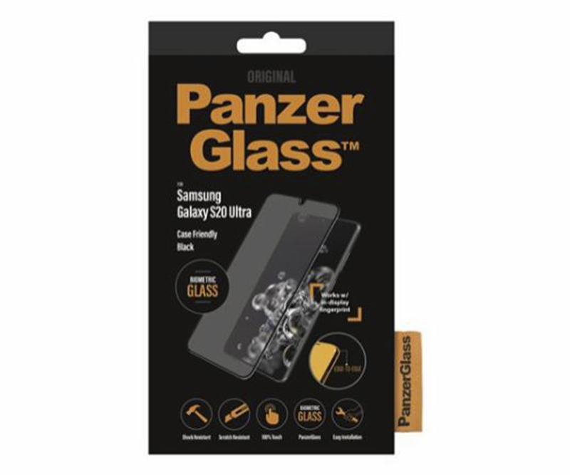 Panzer Glass Samsung Galaxy S20 Ultra - Sort