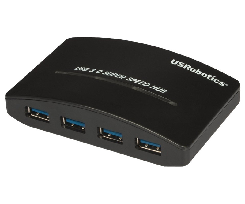 USRobotics USB 3.0 Super Speed 4-Port USB Hub