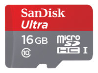 SanDisk microSDHC Ultra UHS-I Class 10 16 GB