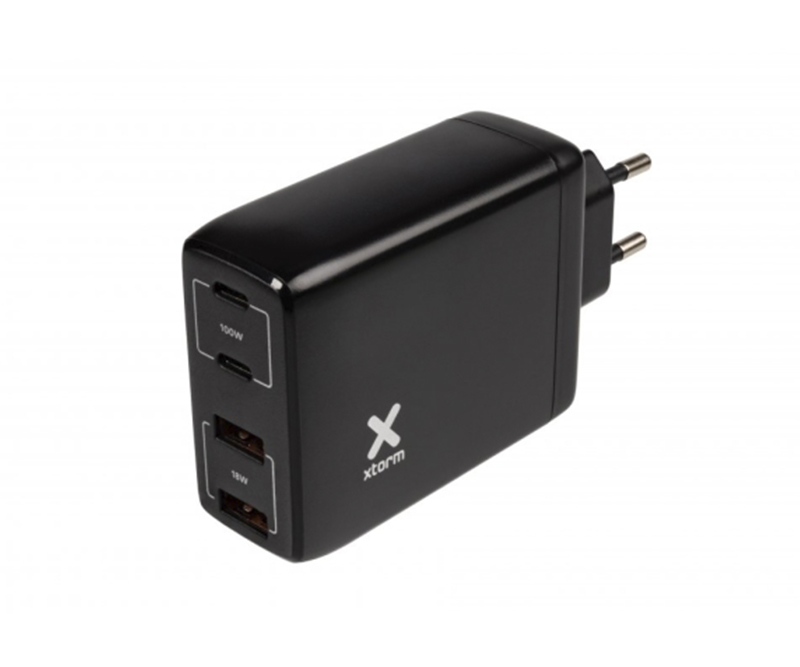 Xtorm Adapter 4-in-1 Laptop Charger USB-C PD 100W