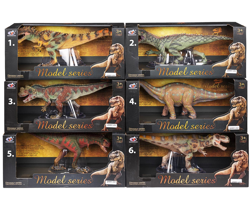 Stor Dinosaur - Vælg mellem 6 forskellige modeller