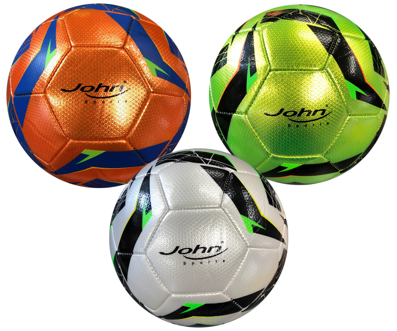 John Sports, deluxe fodbold str 5 - vælg mellem 3 forskellige