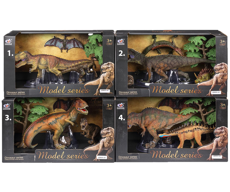 Dinosaursæt - Vælg mellem 4 forskellige sæt
