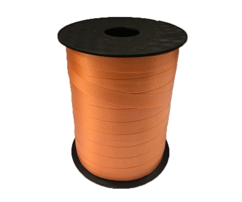 Gavebånd, B: 10 mm, Orange, blank, 250m