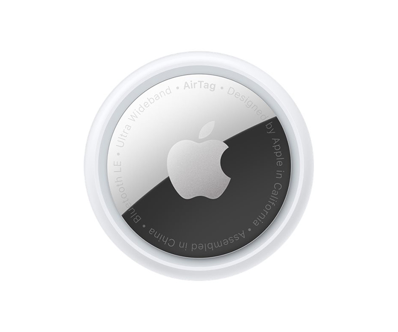 Apple AirTag - Sort sølv - 4stk
