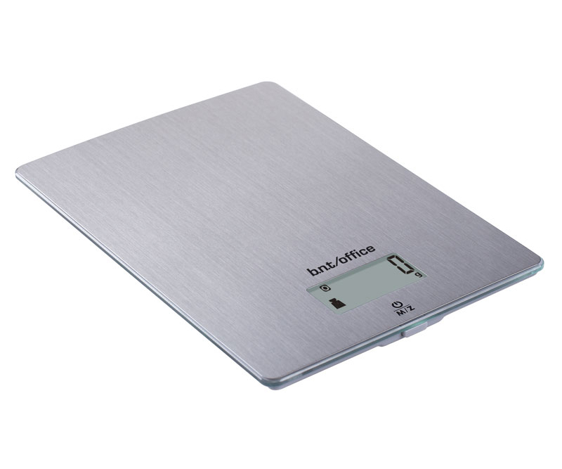 BNT Elektronisk Brevvægt og pakkevægt 1g til 5kg - Sølv