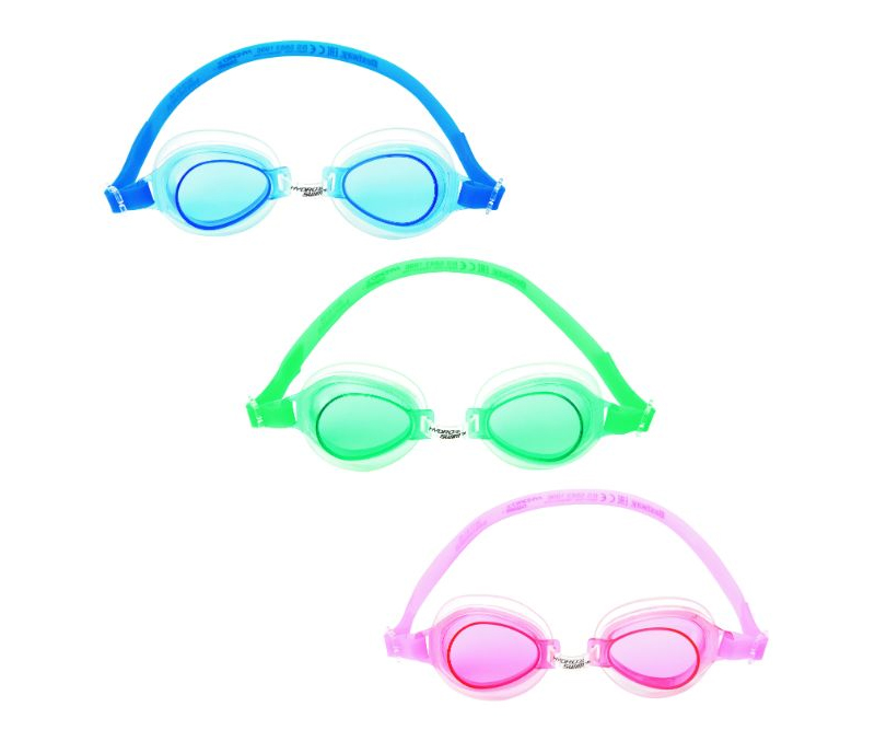 Bestway Svømmebriller 3-6 år - vælg mellem 3 farver