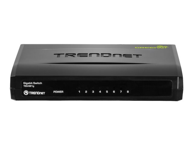 TRENDnet TEG-S81g 8-port Gigabit Green Switch