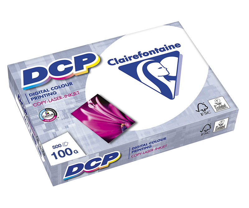 Clairefontaine DCP A4 Hvid 200g 250stk
