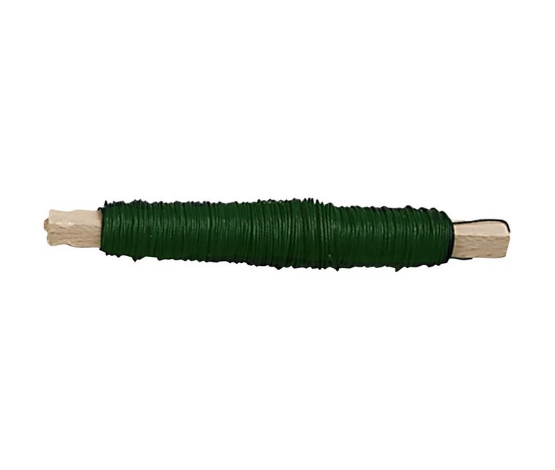 Vindseltråd, tykkelse 0,5 mm, grøn, 50 m/ 1 rl.