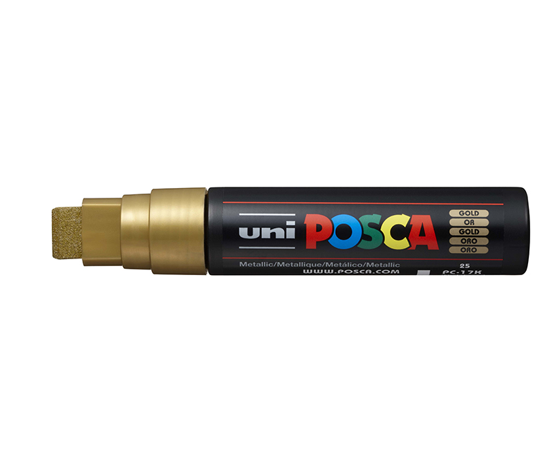 POSCA Tus PC-17K - 15 mm - Extra broad - Gold