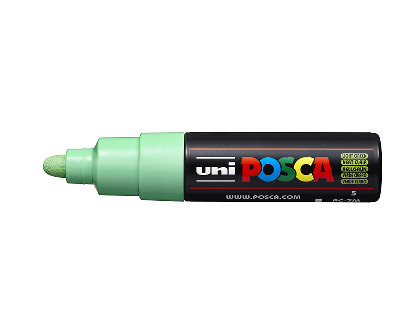 POSCA Tus PC-7M - 4,5 - 5,5 mm - Bullet tip - Light green