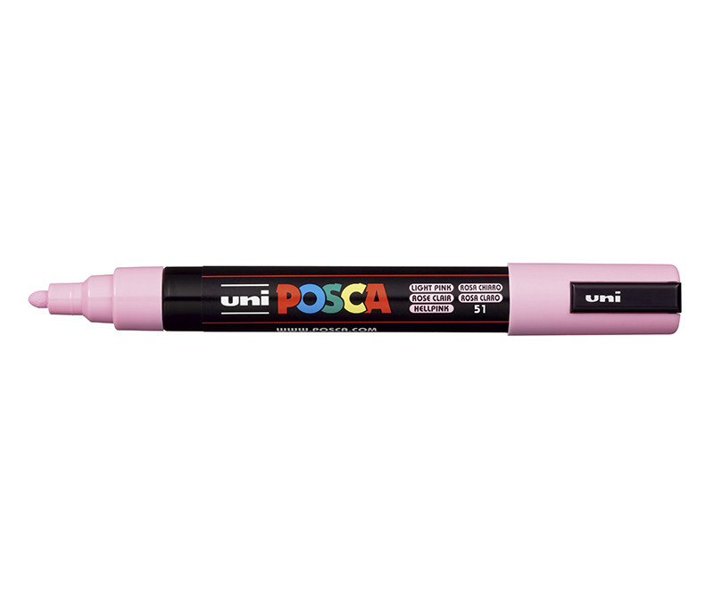 POSCA Tus PC-5M - 1,8 - 2,5 mm - Medium - Light pink