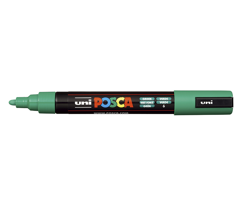 POSCA Tus PC-5M - 1,8 - 2,5 mm - Medium - Green
