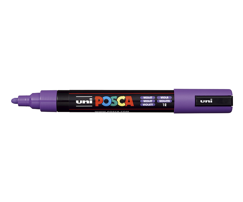 POSCA Tus PC-5M - 1,8 - 2,5 mm - Medium - Violet