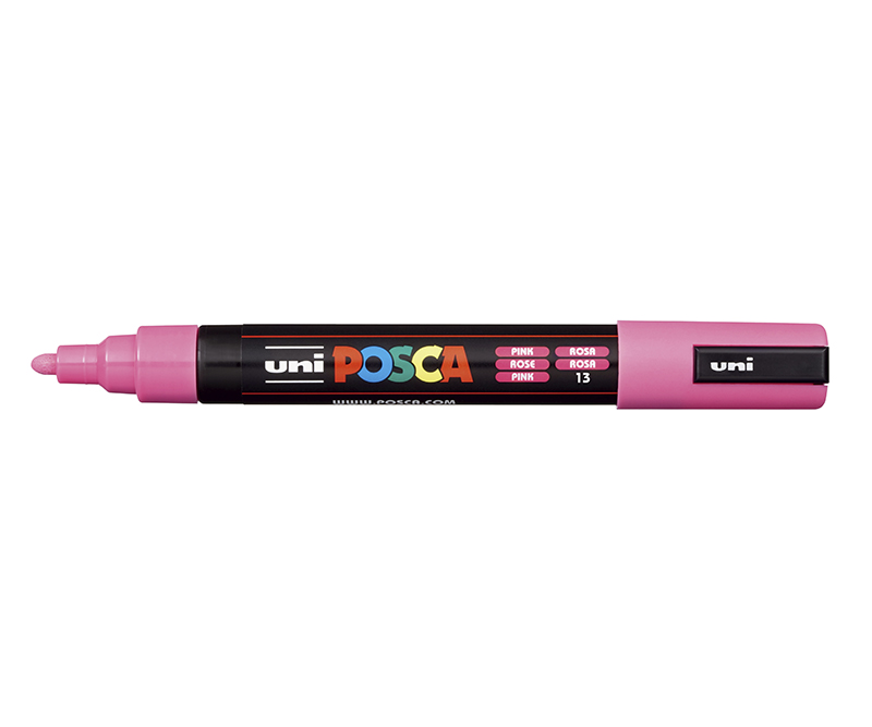 POSCA Tus PC-5M - 1,8 - 2,5 mm - Medium - Pink