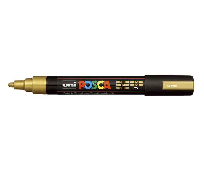 POSCA Tus PC-5M - 1,8 - 2,5 mm - Medium - Gold