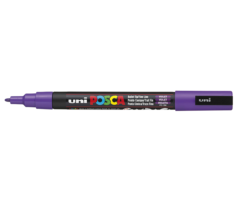 POSCA Tus PC-3M - 0,9 - 1,3 mm - Fine - Violet