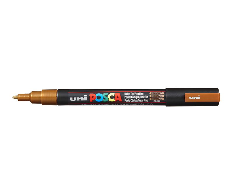 POSCA Tus PC-3M - 0,9 - 1,3 mm - Fine - Bronce
