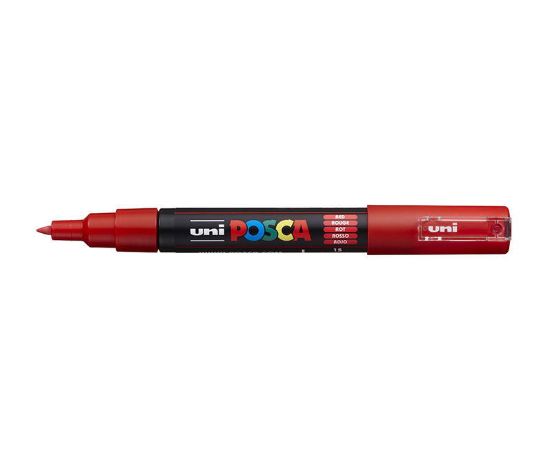 POSCA Tus PC-1MC - 0,7 mm - Extra fine - Red