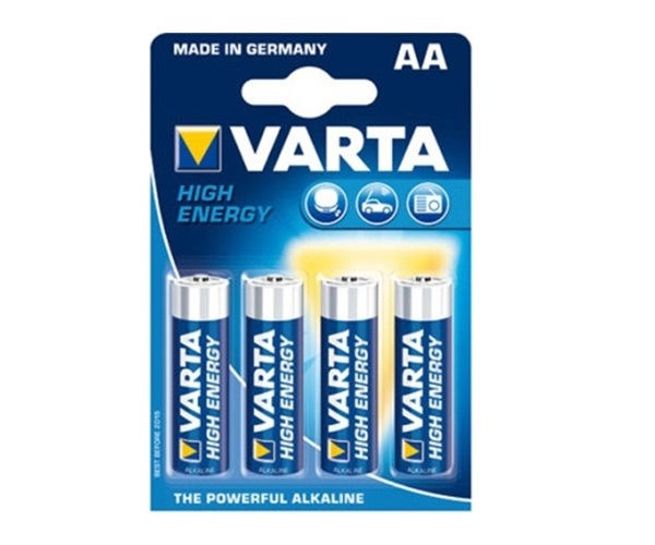 Varta LR6 / AA High Energy alkaline batterier