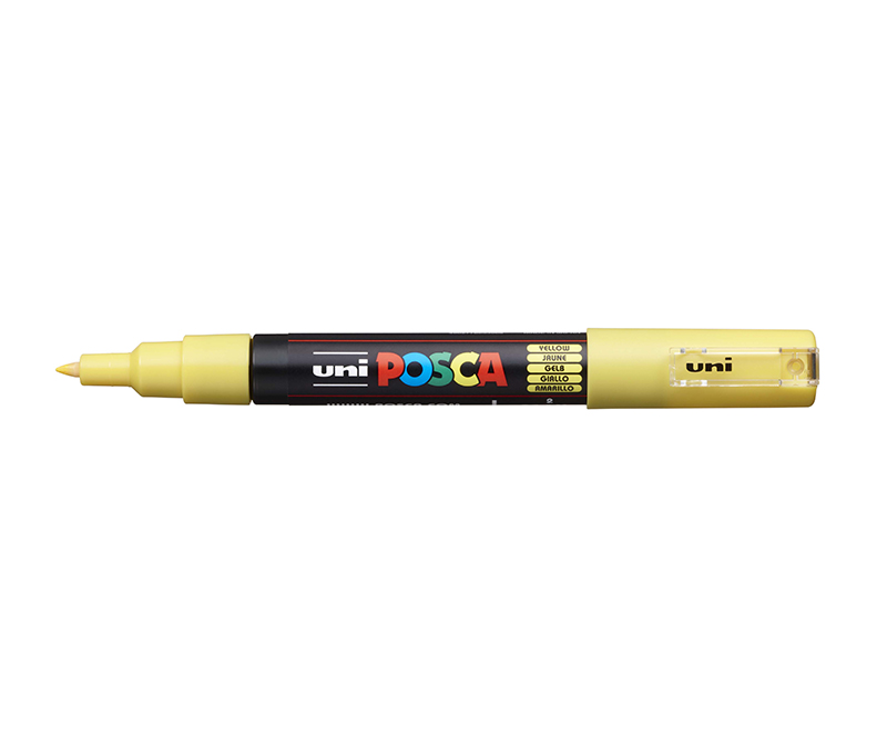 POSCA Tus PC-1MC - 0,7 mm - Extra fine - Yellow