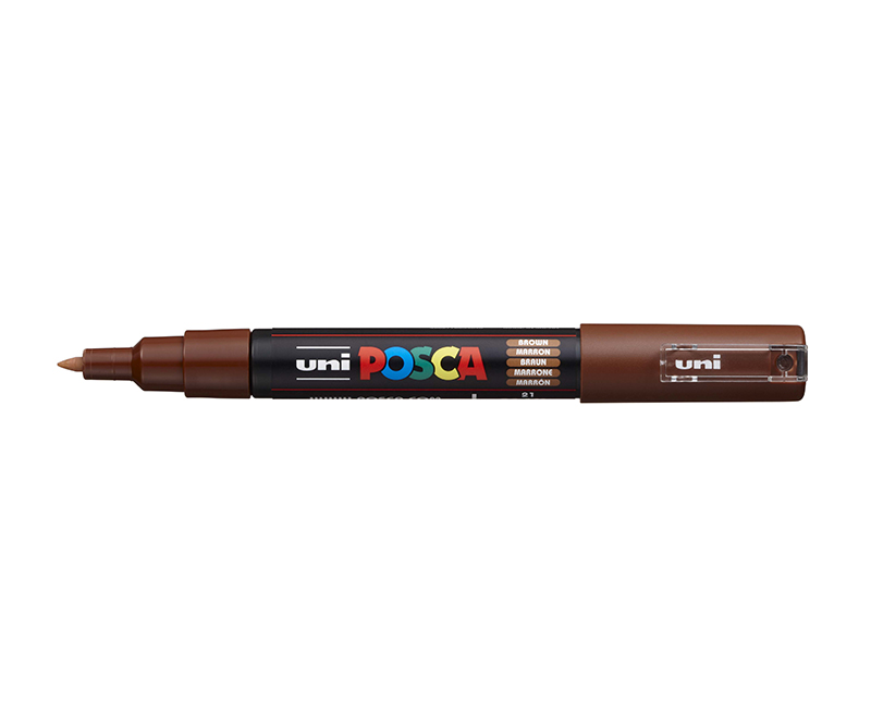POSCA Tus PC-1MC - 0,7 mm - Extra fine - Brown
