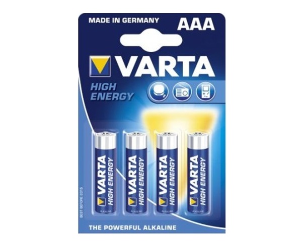 Varta LR03 / AAA High Energy alkaline batterier