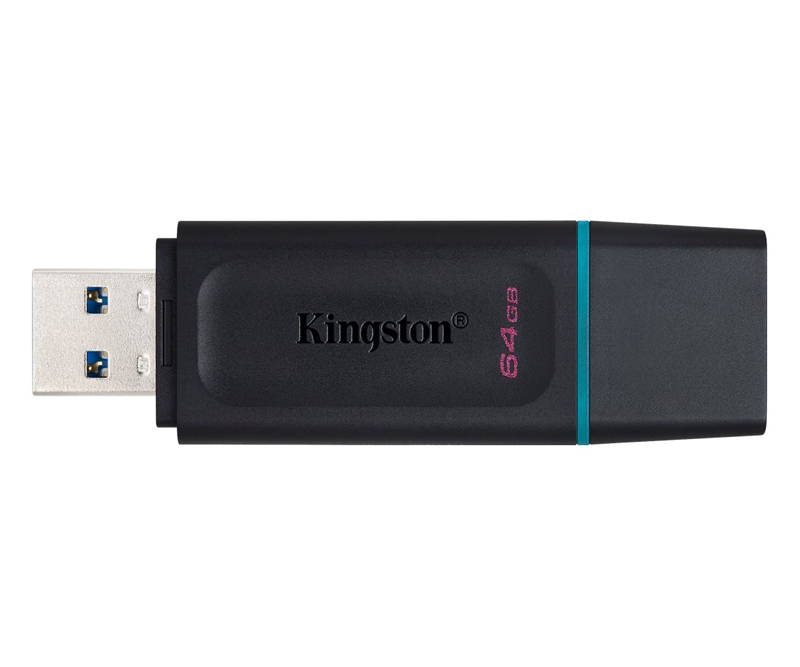 Kingston DataTraveler Exodia 64GB USB 3.2 Gen 1 Sort Blå
