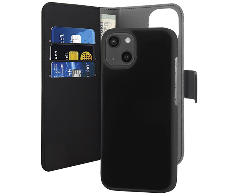 Puro  aftagelige 2-i-1 Wallet Case - iPhone 13