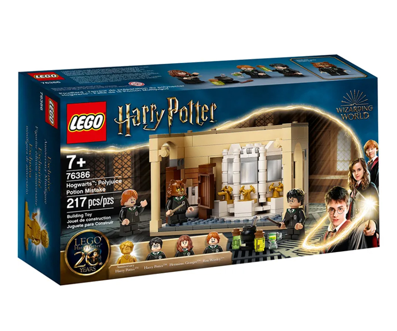 LEGO Harry Potter Hogwarts Polyjuice-eliksirfejl 76386