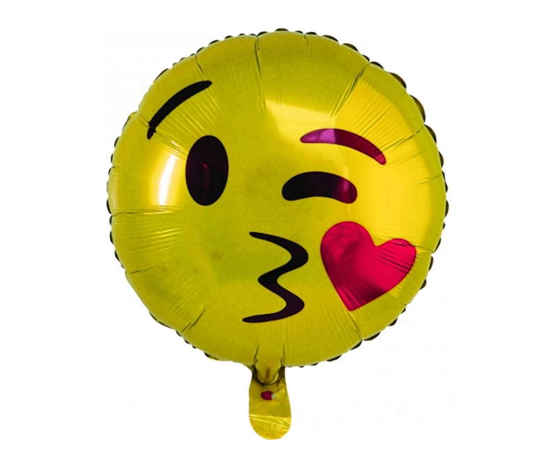 Folie ballon Emoji - 45 cm